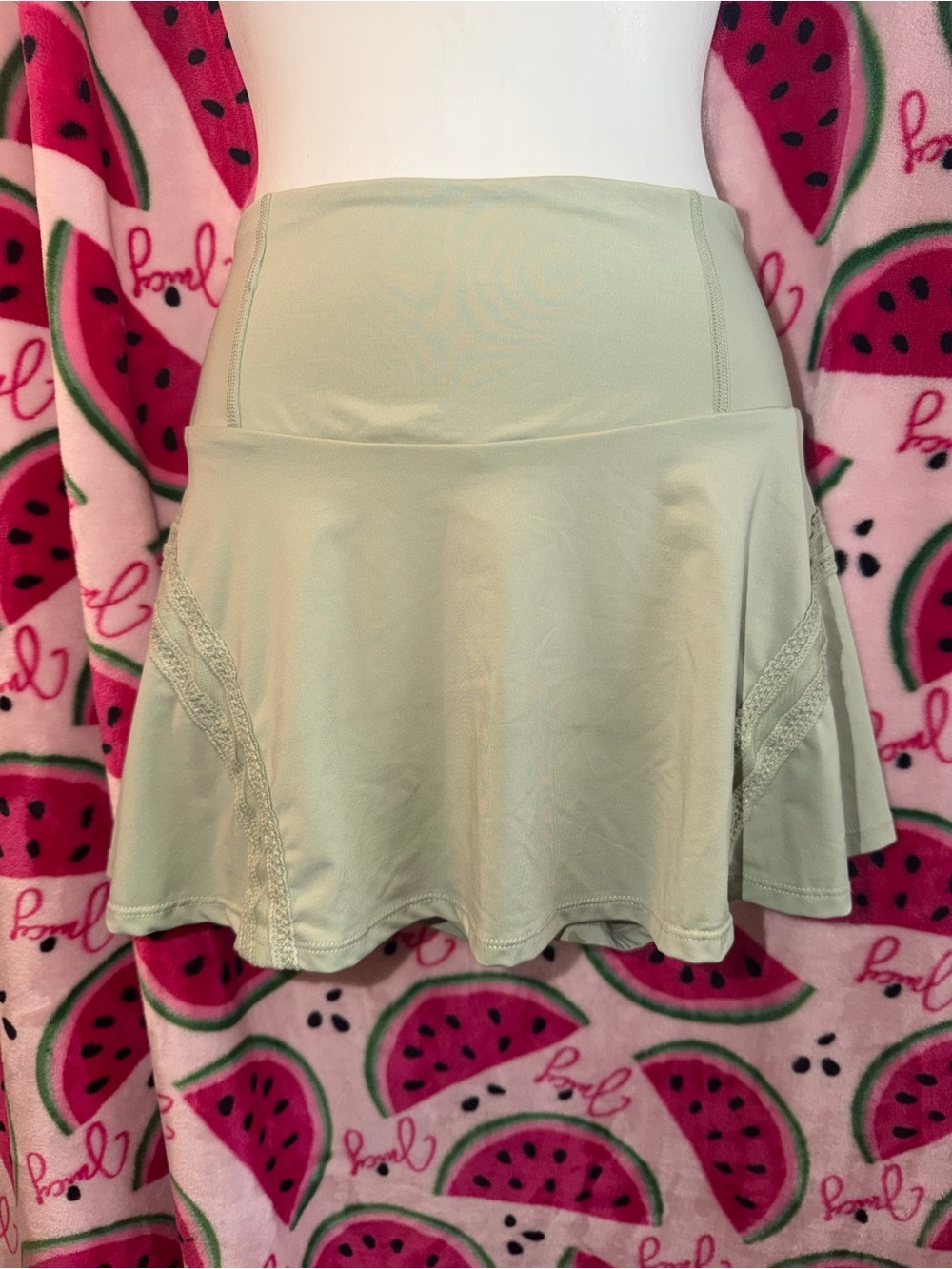 💚 Love Tree Active Skort with Lace Panels